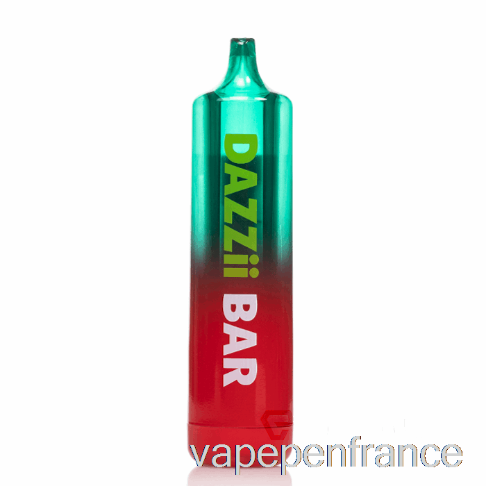 Dazzleaf Dazzii Bar 510 Batterie Stylo Vape Vert/rouge